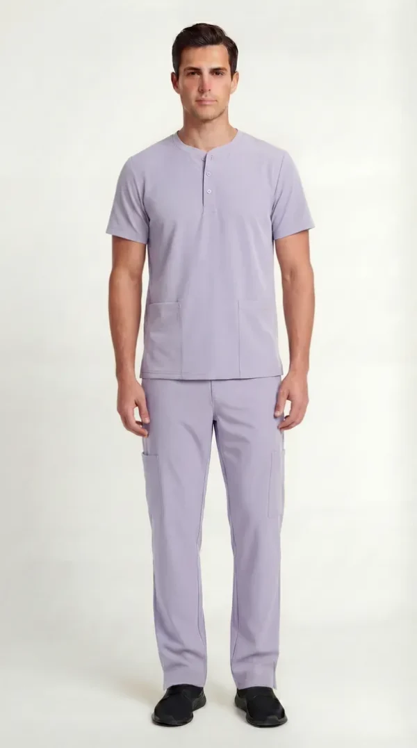 Men's Action Elite Henley Scrub